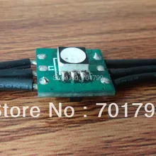 Черный DC12V WS2811 LED 5050 SMD Pixel узел; 100 шт. строка; черные провода; 5 см провода интервал