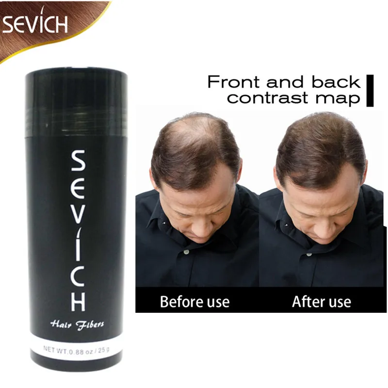 SEVICH Brand Hair Building Fiber Hair Styling 25g Keratin Hair Fiber Spray Applicator Professional Hair Loss Products Mauqiagem SEVICH Brand Hair Building Fiber Hair Styling 25g Keratin Hair Fiber Spray Applicator Professional Hair Loss Products Mauqiagem