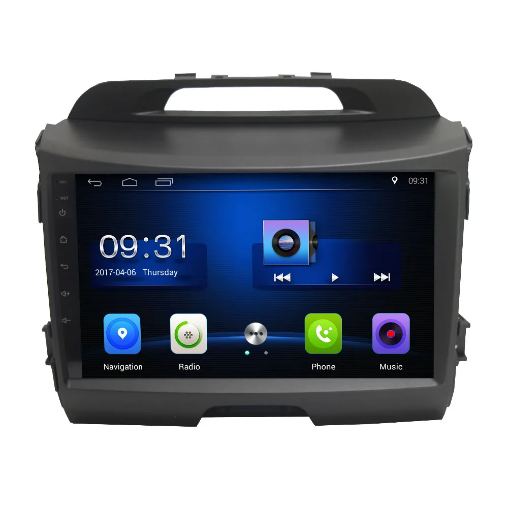 Excellent Nedehe 2G+32G Android 8.0 car dvd gps navigation for KIA sportage 2011 2012 2013 2014 2015 car radio video player 2