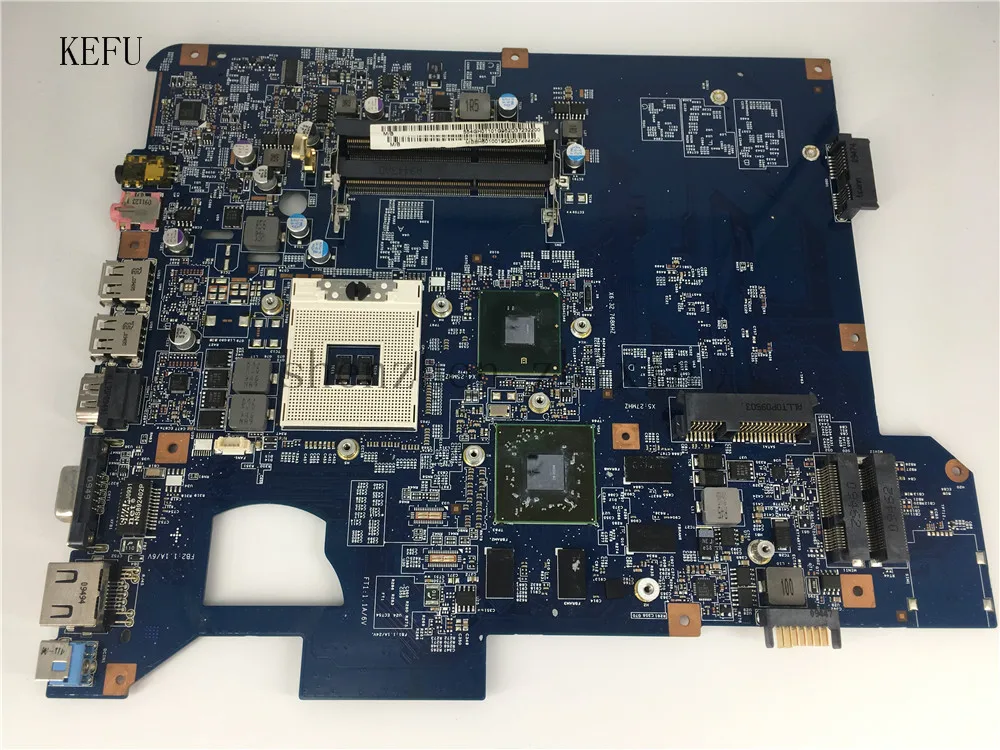 Материнская плата для ноутбука Gateway TJ75 NV59 материнская 48.4gh1.01m MBBH601001 HM55 PGA989 с тестом