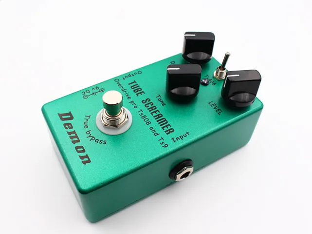 Две модели трубчатого визора TS9 и TS808 гитарные эффекты Peddal Overdrive/Distortion пробки Визер 2 в 1 ручной работы обновлен