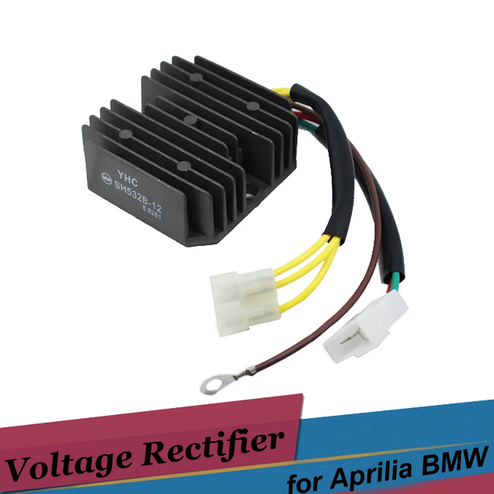 Мотоцикл 12 v Напряжение РЕГУЛЯТОР выпрямитель для BMW F650GS F650 G650X F800S F800ST Aprilia Leonardo 250
