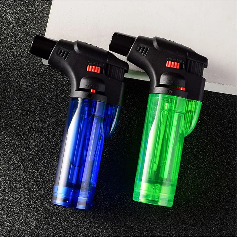 

Butane Lighter Chef Cooking Torch Refillable Adjustable Flame Lighter BBQ Ignition Spray Gun Picnic Kitchen Tool