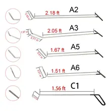 WEYHAA Ferramentas Gancho Push Varas Ferramentas de Remoção de Dente PDR Paintless Dent Repair Tools Kit de Reparo Do Corpo Do Carro DHL Frete Grátis