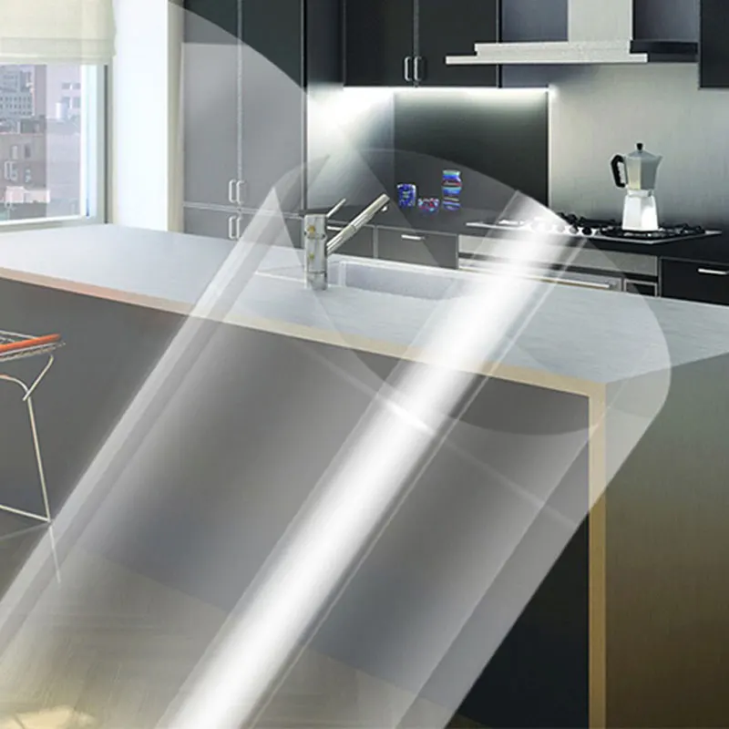 Transparent kitchen wall stickers cabinet Stove oilproof Self adhesive film waterproof table Home decorative films 45/60*200cm