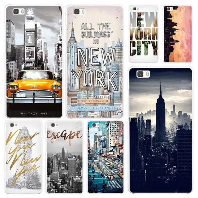 coque huawei new york