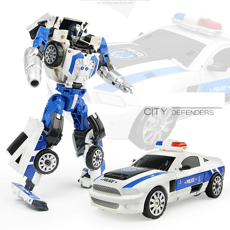 Робот трансформер полицейский 2 в 1 из сплава|deformation robot|transformer police cartransformers robot |