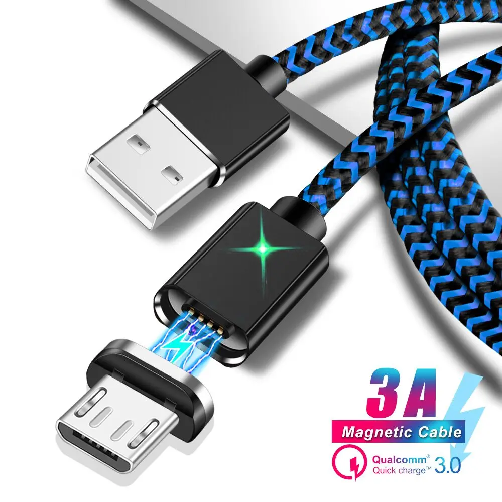android micro usb magnetic cable