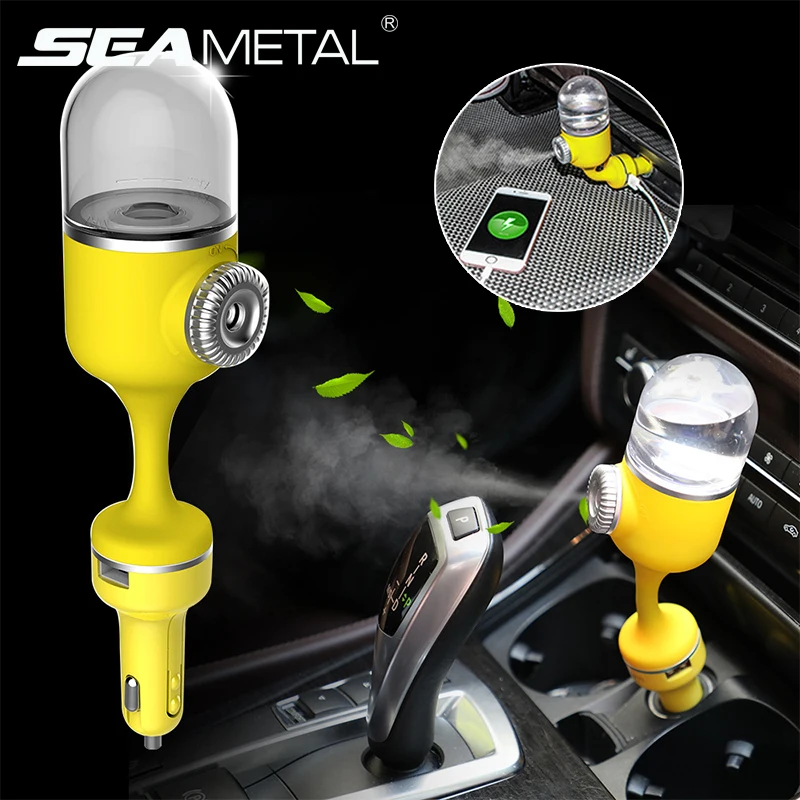 Air Freshener Car Humidifier Auto Mini Aroma Essential Oil Diffuser