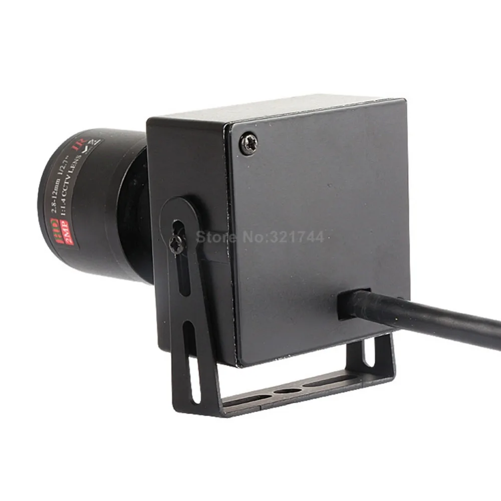 Full HD 1080 P 2.0MP 25fps мини IP Камера ONVIF 2 8 12 мм ручной вариообъектив зум объектив P2P с