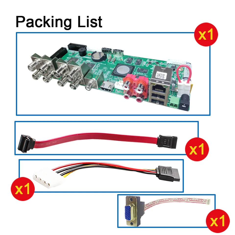 packing list
