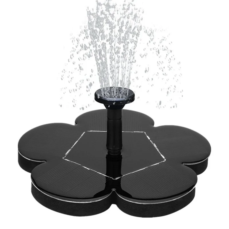 

Small Pond Bird Bath Fountain outdoor Garden Solar Power Fountain Water Pump Water Floating Patio Decoration for Pool Fish Tank