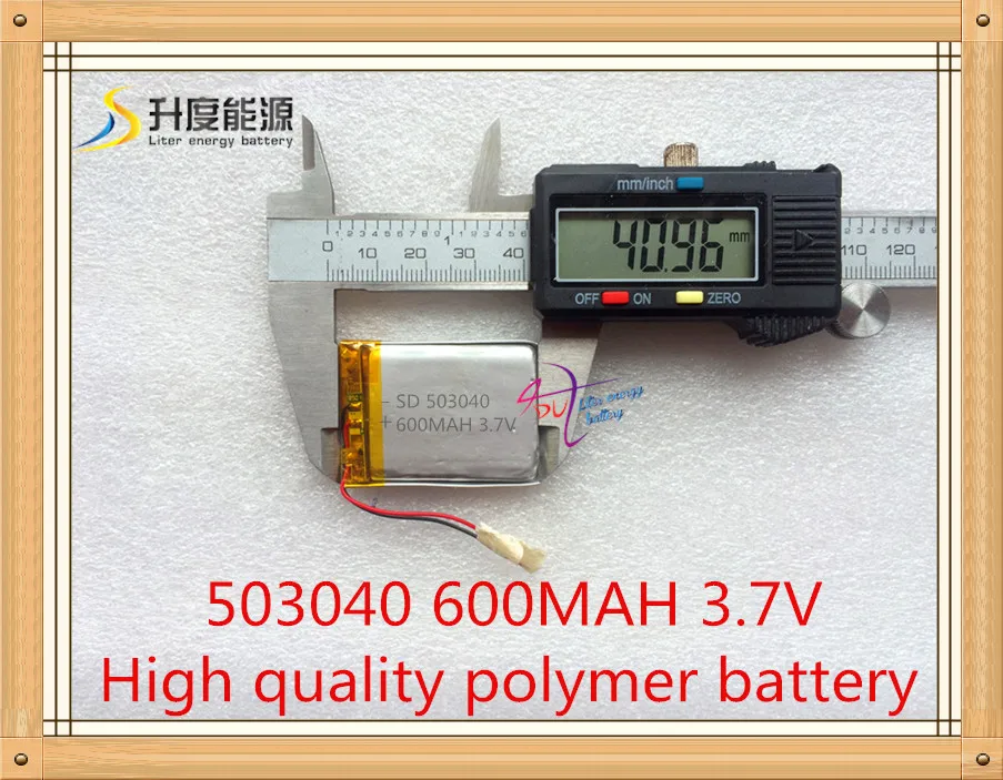 053040 600MAH полимерная батарея прямая поставка с завода полимерные батареи|polymer