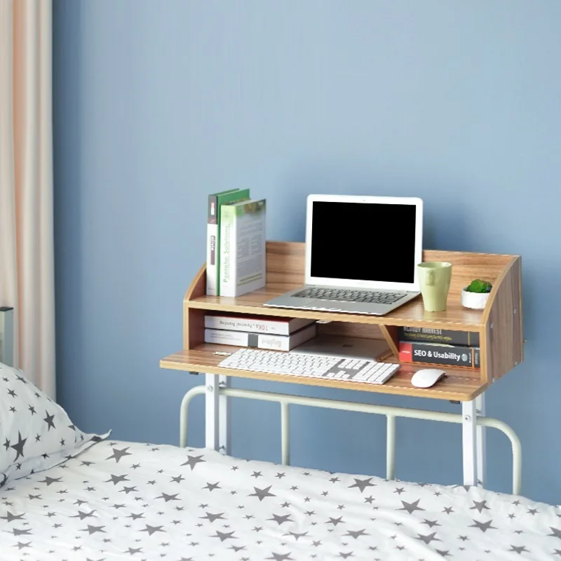 Bureau Meuble Lap Tafel Escritorio кровать Biurko Pliante Регулируемая Mesa прикроватная подставка для ноутбука Tablo учебный стол компьютерный стол - Цвет: MODEL L