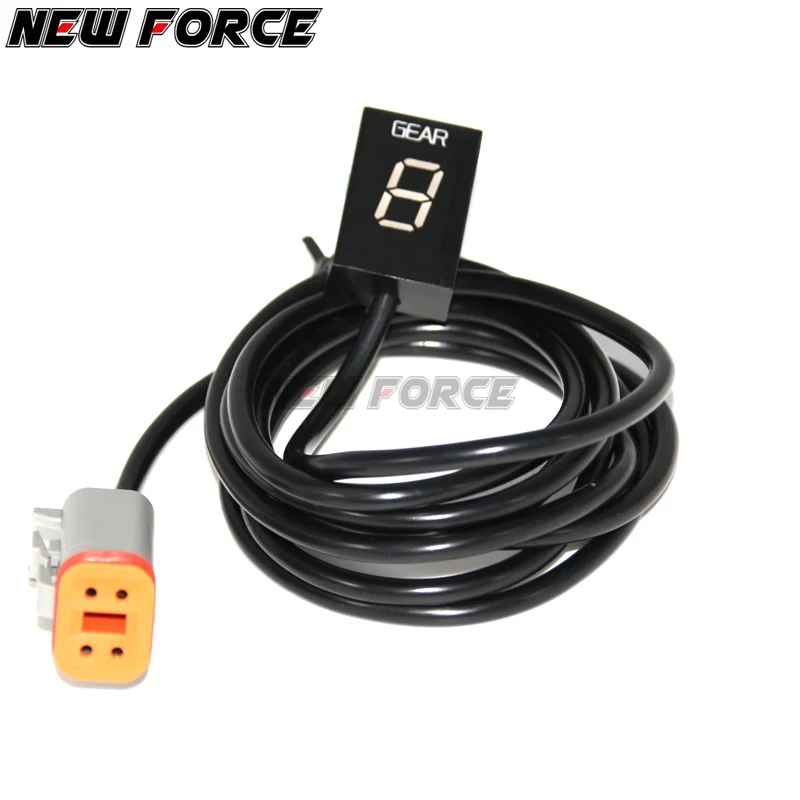 

Motorcycle LCD Electronics 6 Speed 1-6 Level Gear Indicator Digital Gear Meter For Harley DAVIDSON Touring 2010-2016