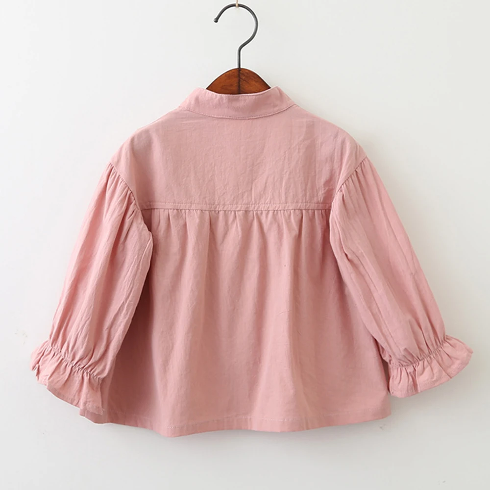 chifuna New Fall Autumn School Blouse Top Ruffle Girls Shirts Children Clothes Toddler Clothing For Blouse Girls Tops