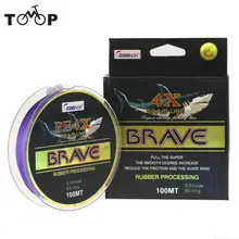 COONOR 4 нити 100 м плетеная рыболовная леска супер сильная приманка рыболовные лески 18lb до 139lb морская рыболовная нить PE леска Pesca