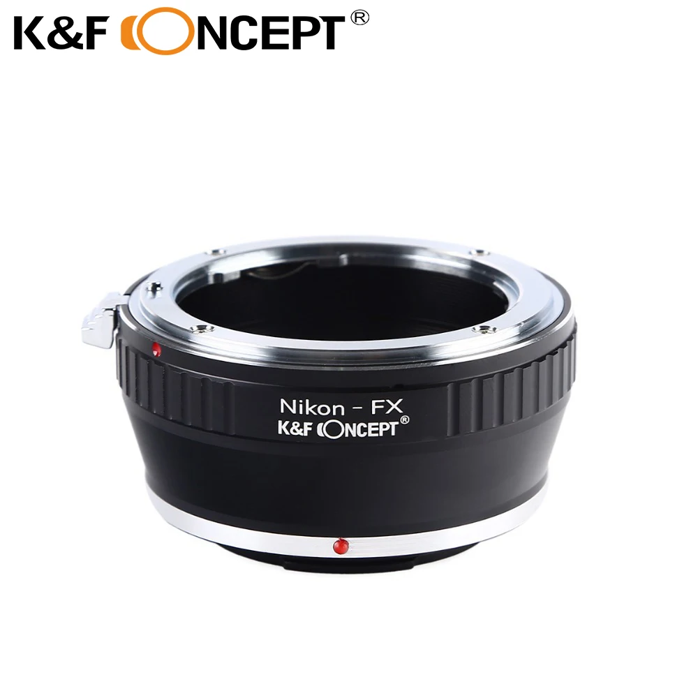 K&F CONCEPT Free Shipping Adapter Ring for Nikon Auto AI AIs AF Lens to Fujifilm Fuji FX Mount X-Pro1 X-E1 Camera