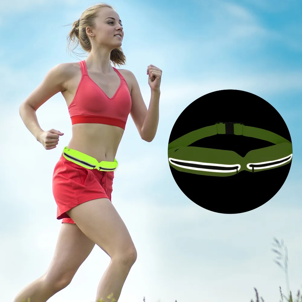 2019 New Comes Fahion Outdoor Sports Multifunction Reflector Safety Running Waist Bag Fabric Waterproof Zipper Mobile Package 2019 New Comes Fahion Outdoor Sports Multifunction Reflector Safety Running Waist Bag Fabric Waterproof Zipper Mobile Package