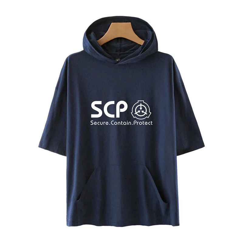 2019 Scp тональная футболка с принтом Мужская/Женская трендовая персональная