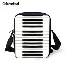 Coloranimal брендовая дизайнерская детская маленькая сумка-мессенджер сумка для музыкальных нот мужская дорожная прочная сумка через плечо Детская сумка Mochilas