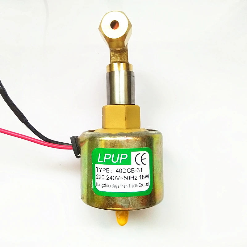 

Self-priming magnetic pump / for stage smoke machine / coffee machine / snow machine / 40DCB-31 / Power 220-240V-50HZ / 18W