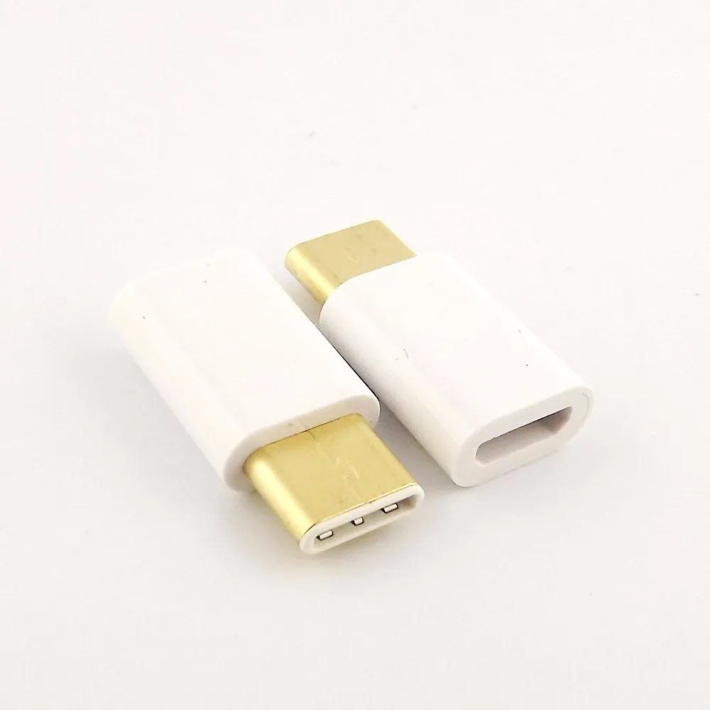 10 штук в наборе USB 3,1 Тип C Male к микро-usb B 2,0 5-контактное гнездо данных адаптер конвертер