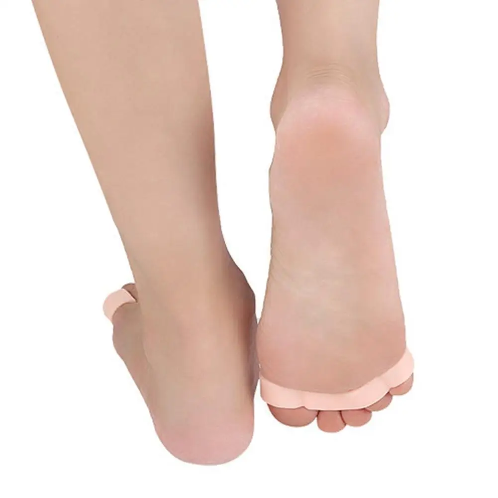 1 пара силиконовых разделителей для пальцев ног, терапия, уход за здоровьем, массаж ног, инструменты для ухода за ногами