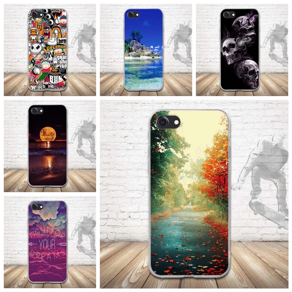 For iphone 7 iphone 8 Phone Case Cartoon Soft Silicone