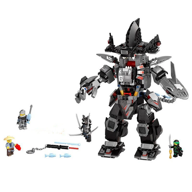 

Compatible With Legoed Ninjagoes 70613 Model Ninja Movie Garma Mecha Man Action Figures Building Blocks Bricks Toys For Children