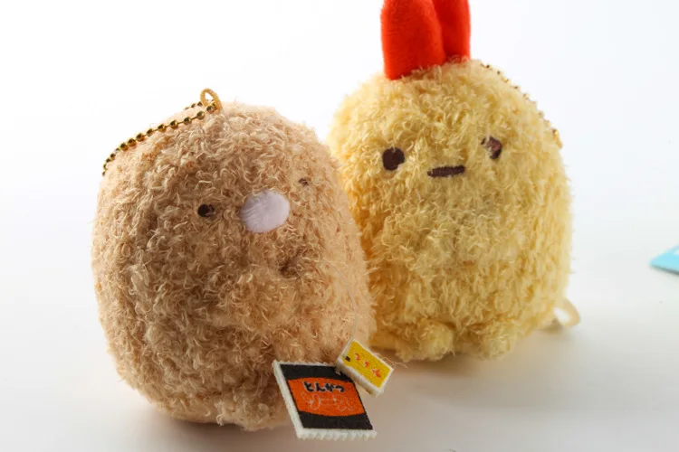 Brinquedos de Pelúcia Pingente de Pelúcia Atacado Lote Japão Sumikko Pequeno Keychain 8*7cm 16 Tipos Wj01 10 Pçs - 9 Chaveiros de pelúcia