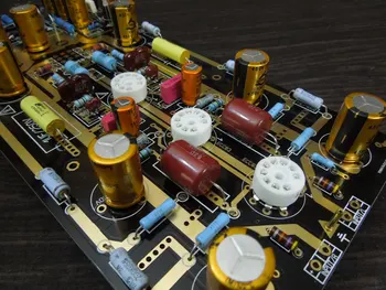 

Hi-Fi EAR834 MM RIAA Tube Phono Amplifier Stereo Preamp Moving Magnet LP Turntable Pre-Ampifier DIY KIT