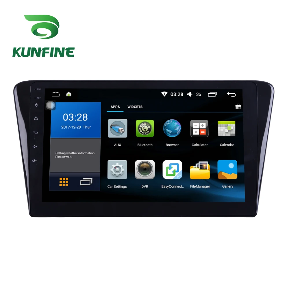 Top Octa Core 1024*600 Android 8.1 Car DVD GPS Navigation Player Deckless Car Stereo For Peugeot 408 2014-2017 Radio Headunit wifi 5