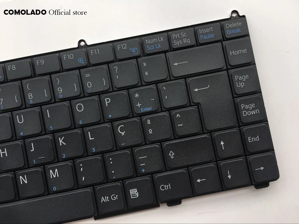 PO Portugal  Layout Keyboard For SONY VAIO VGN-FE Series Black Laptop Keyboard PO layout (2)