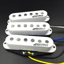 Wilkinson WVS 60 s Alnico5 SSS однокатушные звукосниматели для гитары белые звукосниматели для гитары ST Сделано в Корее