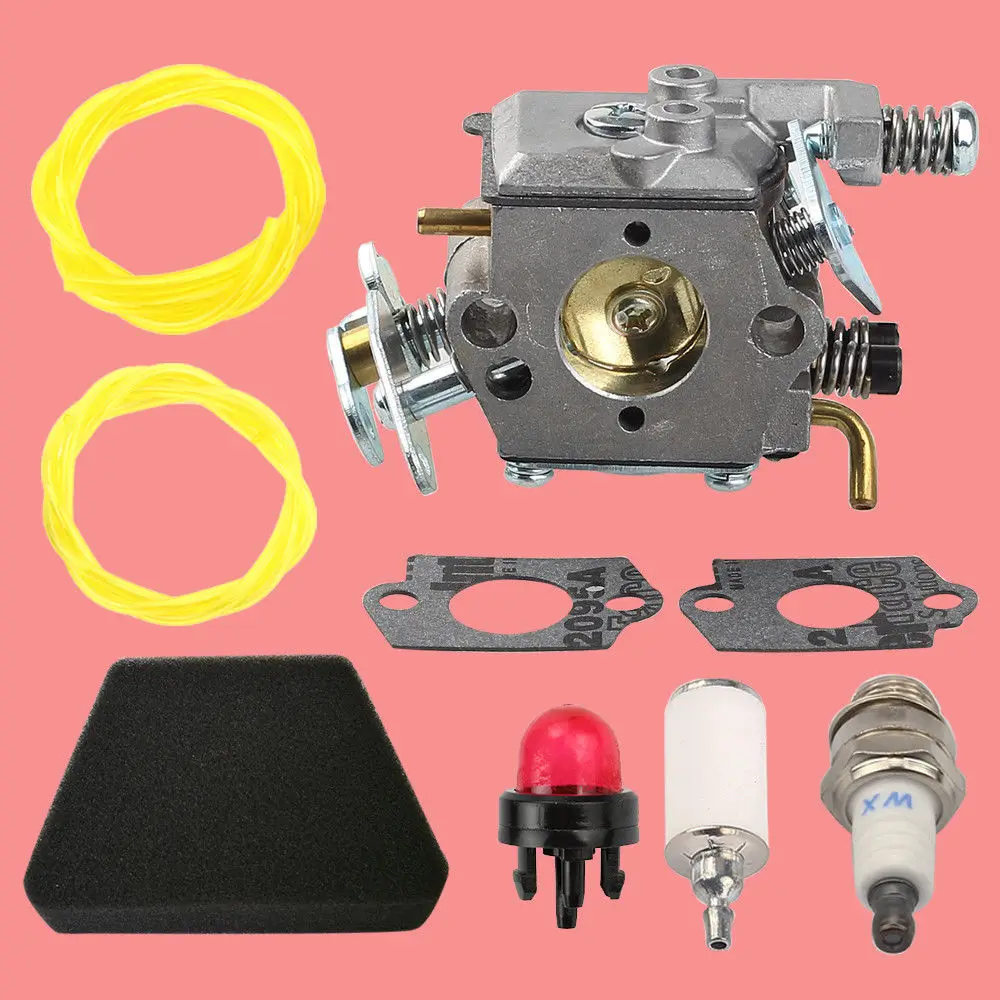 

Carburetor Air Filter Kit For Poulan Chainsaw 1950 2050 2150 2375 Walbro Wt 891