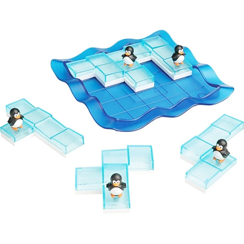 Обучающая обучающая игра для детей с 60 вызовами улучшает способность мышления ДЕТЕЙ Пингвины на льду