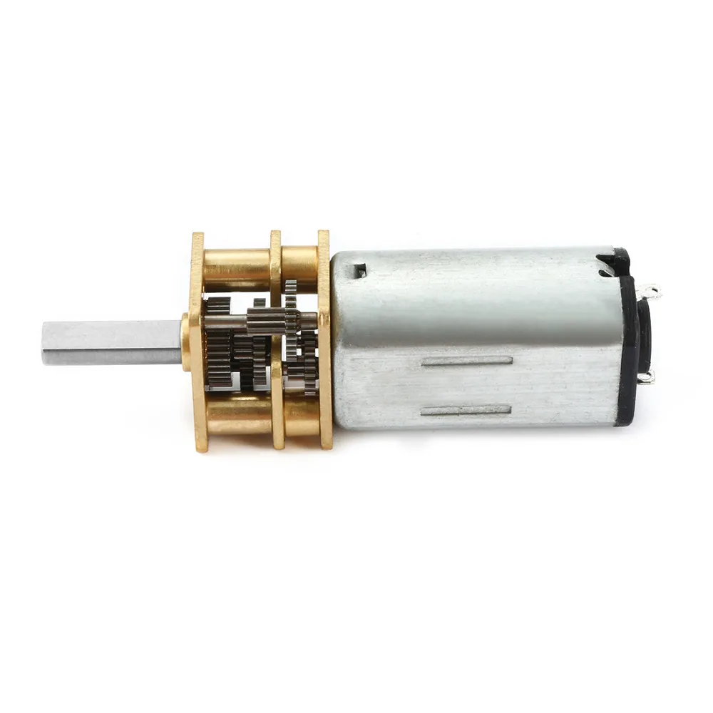 

Uxcell 1Pcs 33RPM DC 6V Micro Speed Reduction Motor Mini Gear Box Motor with 2 Terminals for RC Car Robot Model DIY Engine Toy