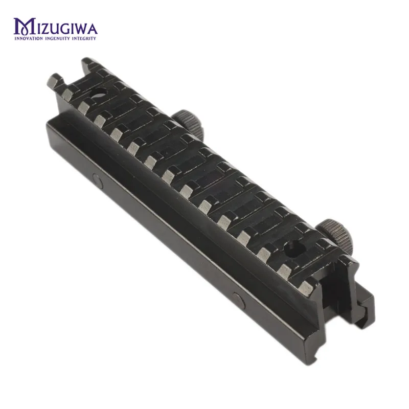 MIZUGIWA AR Riser Mount Weaver Picatinny High Profile See Thru 20 мм с 13 слотами Weaver Picatinny Rails плоский верх винтовка пистолет