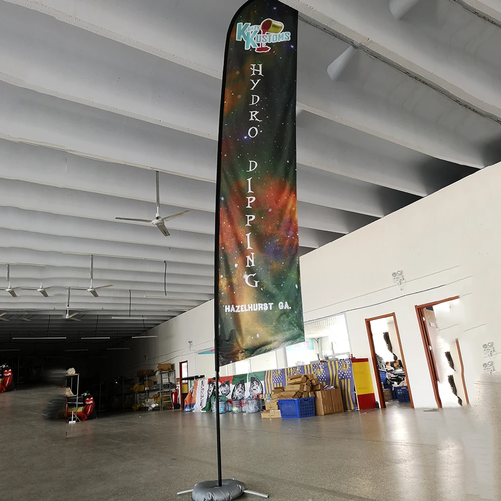 Hot Dogs Advertising Banner Flag – Customizable Polyester Outdoor Promotion Flag with H... - SKU HDBF1632 - UGI Packaging