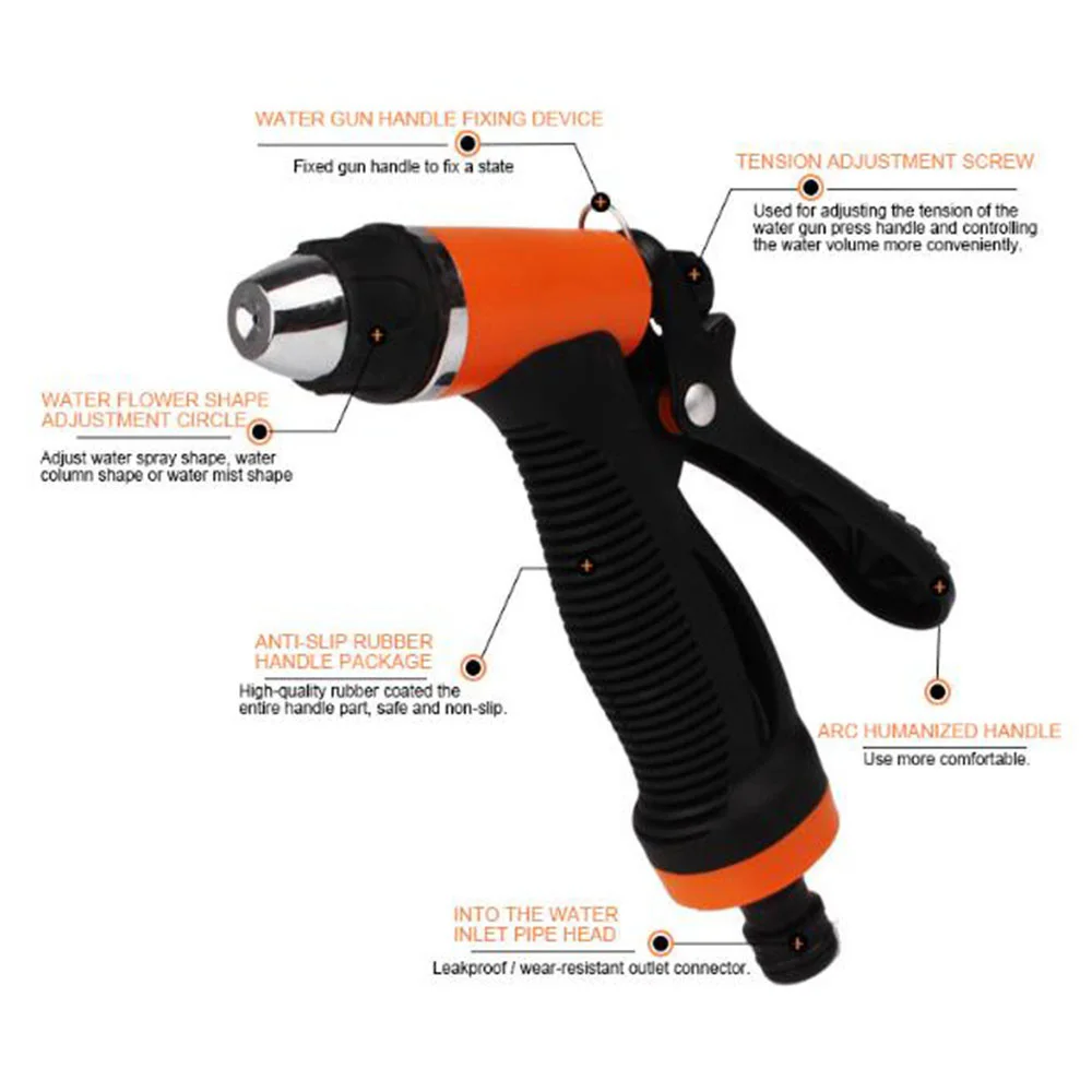 The Water Gun Set Car Wash Pump Water Gun High Pressure Tube Water Inlet Filter For Car Cigarette Lighter Car Cleaning The Water Gun Set Car Wash Pump Water Gun High Pressure Tube Water Inlet Filter For Car Cigarette Lighter Car Cleaning