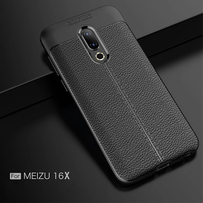 For Meizu 16x Cover Silicone Luxury Shockproof Anti for meizu 16x cover silicone luxury shockproof anti