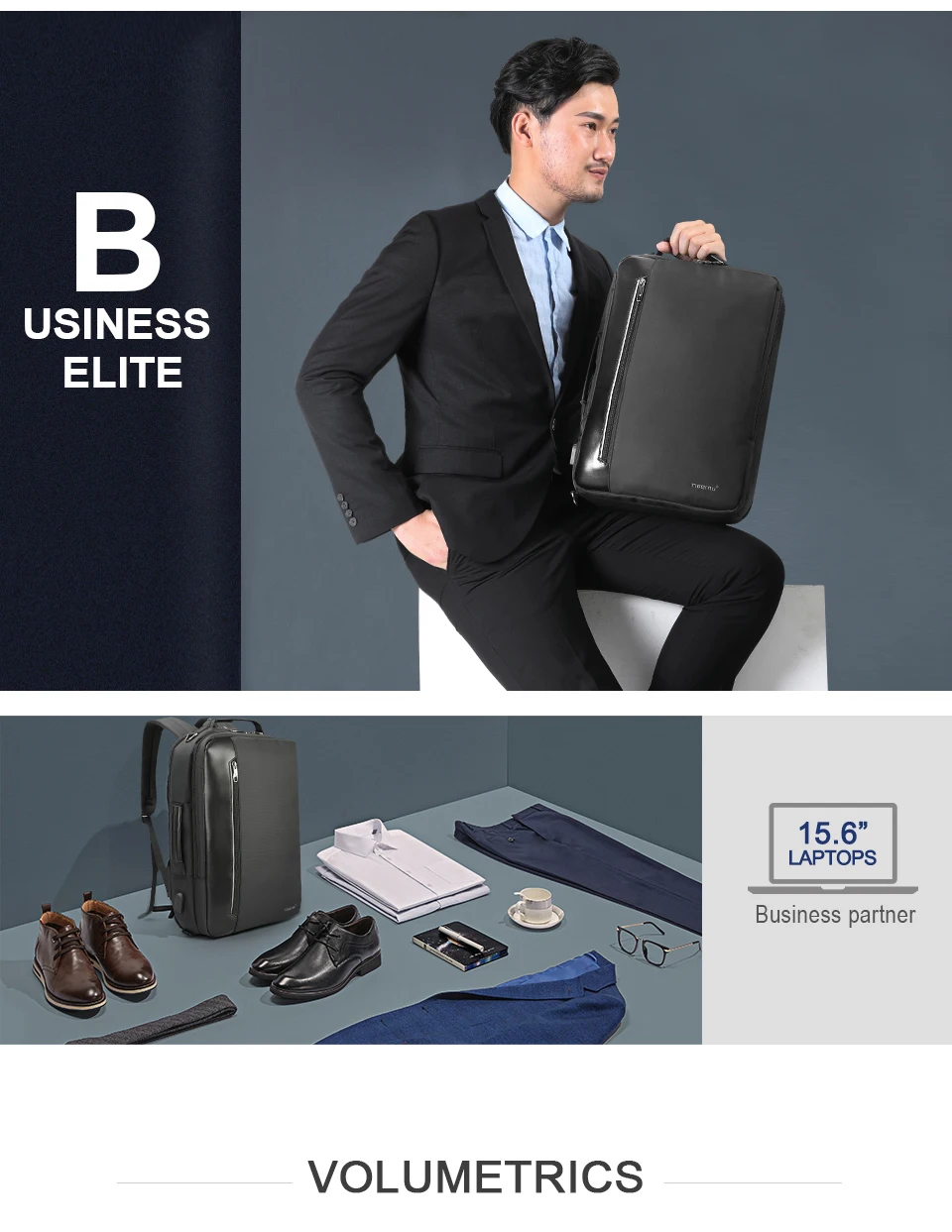 6.fashion men backpack