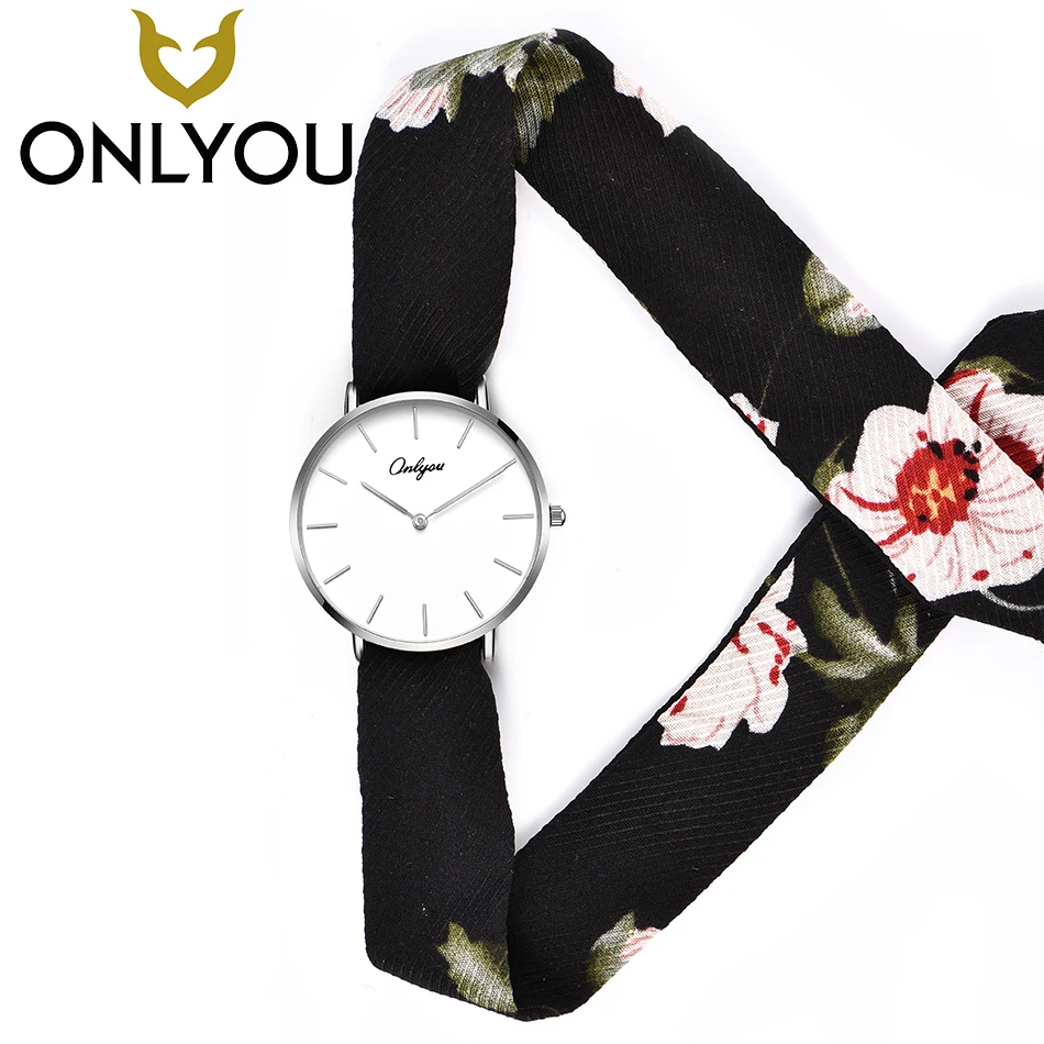 ONLYOU Women Top Brand Fashion watch Super Slim Quartz Waterproof