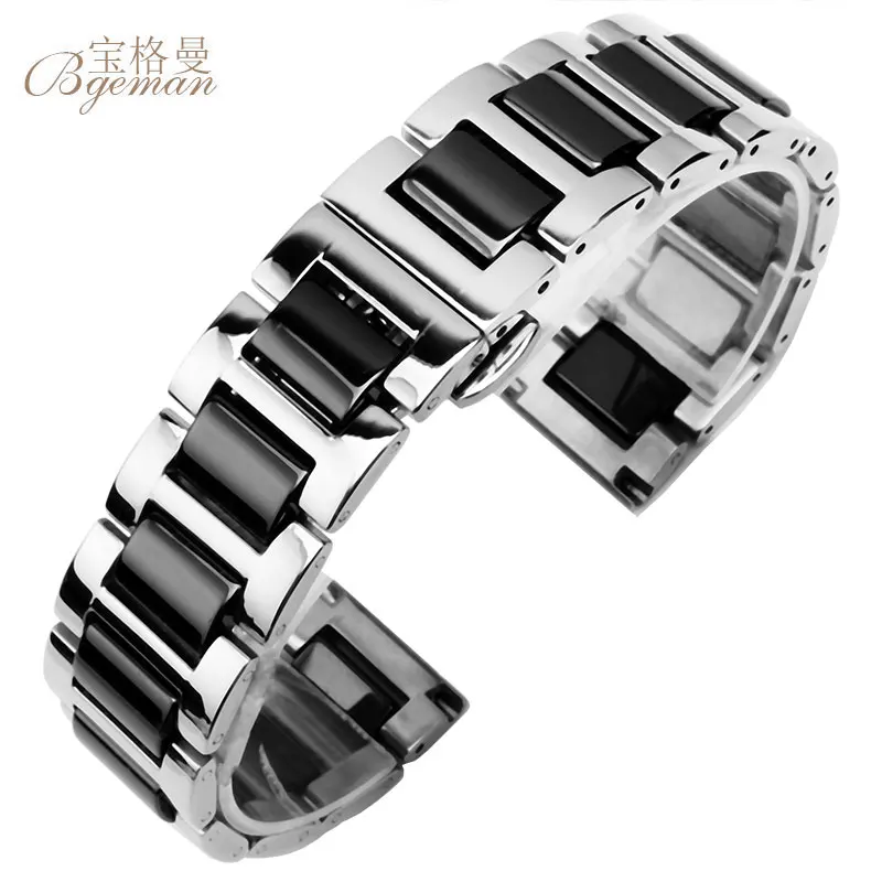 casio black chain watch