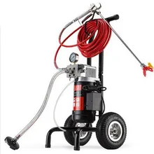 Безвоздушный распылитель, Электрический распылитель краски, электрическая M819-A машина с 50 см удлинительным полюсом 517/519 насадками, оборудование для нанесения краски