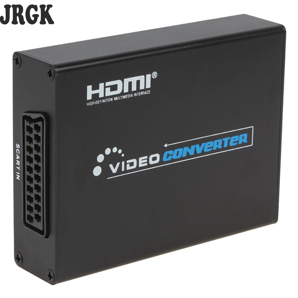  1080p HDMI to Scart converter for video/YC//RGB images on HDTV's input video systems NTSC/PAL/SECAM