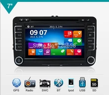2Din New Fashion Car DVD For VW GOLF POLO CADDY PASSAT B6 B7 JETTA SKODA OCTAVIA With GPS 3D UI RADIO RDS MP3 PC