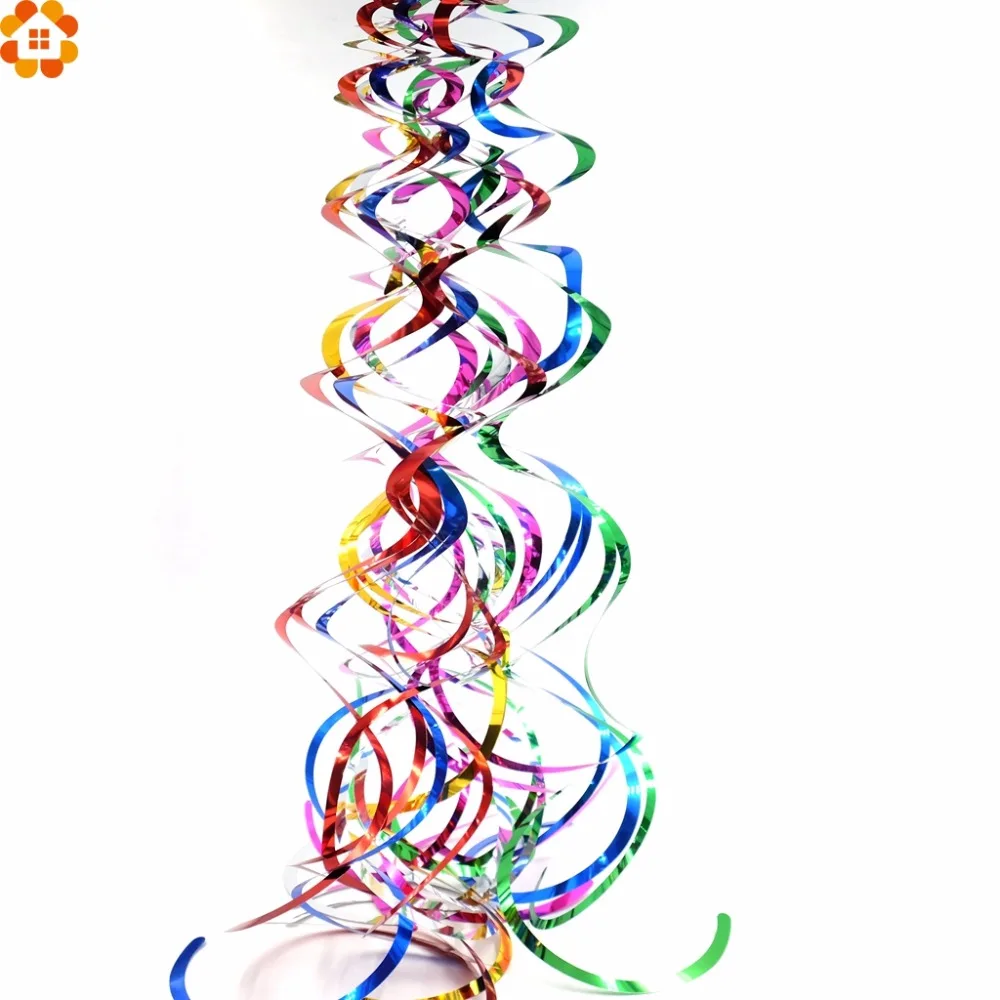 new6pcpack ceiling hanging swirl decoration metallic for wedding christmas halloween birthday party - Halloween Ceiling Decorations new6pcpack ceiling hanging swirl decoration metallic for wedding christmas halloween birthday party - Halloween Ceiling Decorations