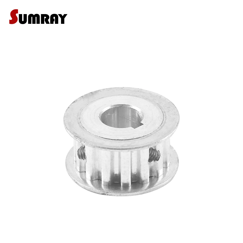 SUMRAY XL 15T Keyway Timing Pulley 8/10/12/14/15mm bore keyway diameter
